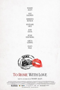 To Rome with Love Woody Poster