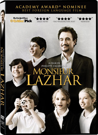 Philippe Falardeau Monsieur Lazhar DVD Cover