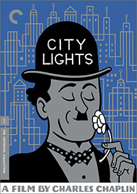 Charles Chaplin’s City Lights Criterion Collection blu-ray cover