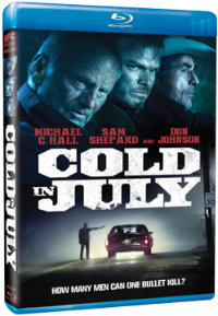 Jim Mickle Cold in July Blu-Ray Cover