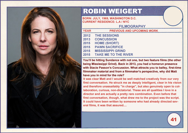 Robin Weigert Take Me to the River