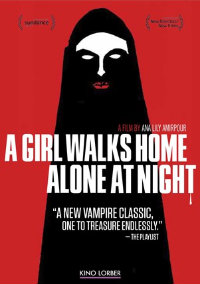 A Girl Walks Home Alone at Night Blu-Ray Cover