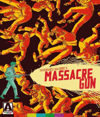Yasuharu Hasebe Massacre Gun Blu-ray Cover
