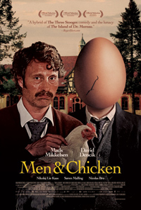 Men and Chicken Poster
