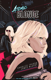 David Leitch Atomic Blonde Poster