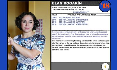 2018 NEXT Section Sundance Trading Card Series: #1. Elan Bogarín (306 Hollywood)