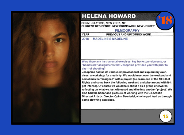 Helena Howard (Madeline's Madeline)