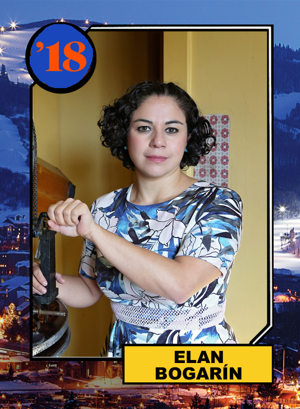 2018 NEXT Section Sundance Trading Card Series: #1. Elan Bogarín (306 Hollywood)