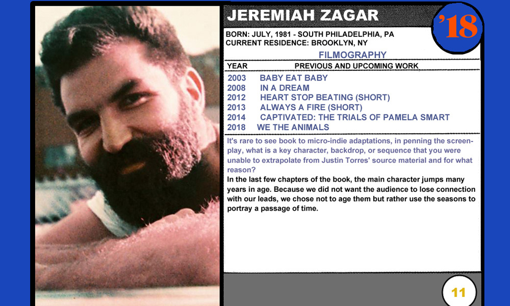 Jeremiah Zagar (We the Animals)