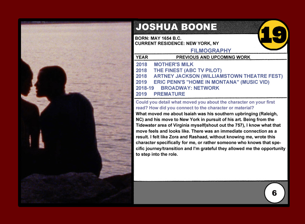 Joshua Boone - Premature