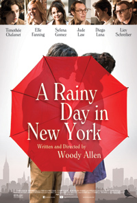 Woody Allen A Rainy Day in New York Movie Review