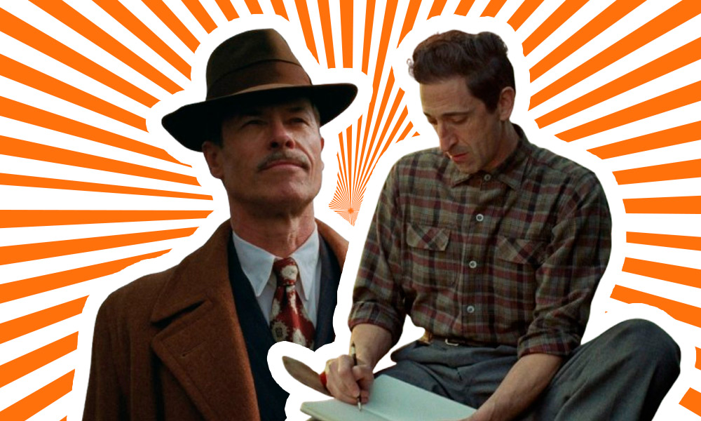 Adrien Brody Guy Pearce The Brutalist