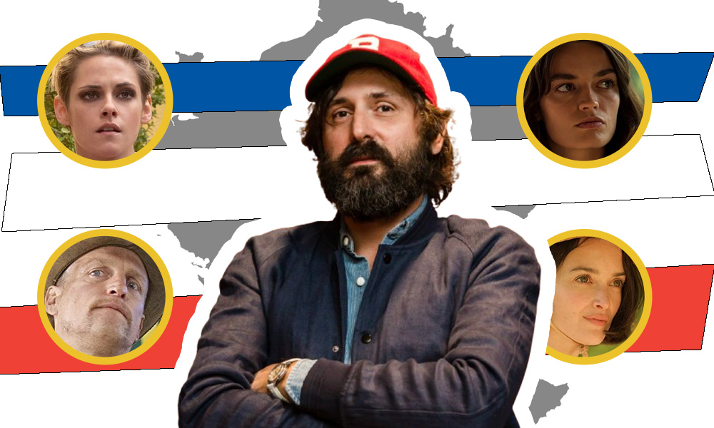 Quentin Dupieux, Kristen Stewart, Woody Harrelson, Emma Mackey, Charlotte Le Bon, Nassim Lyes, Tim Heidecker, Eric Wareheim, Full Phil, Hugo Sélignac, Joan Le Boru, Siriusmo